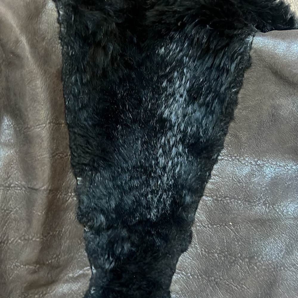 Helmut Lang Fur Leather Jacket - Picture 10 of 11
